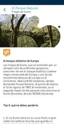 Parques de Galicia android App screenshot 1